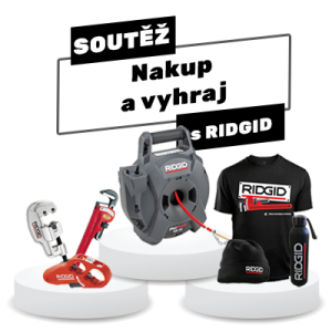 Soutěž s RIDGID – Nakup a vyhraj!